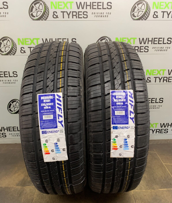 X 2 235 65 17 235/65R17 108H XL  HIFLY HT601 M+S  ALL WEATHER NEW TYRE 2356517