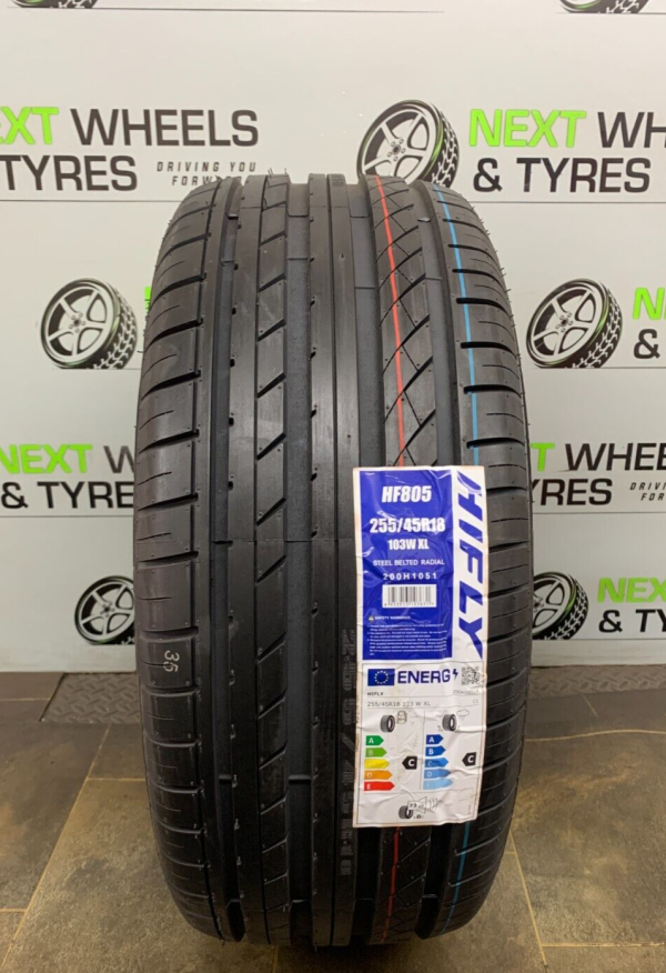 X1  255 45 18 255/45R18 103W XL HIFLY HF805 M+S  ALL WEATHER NEW TYRE 2554518