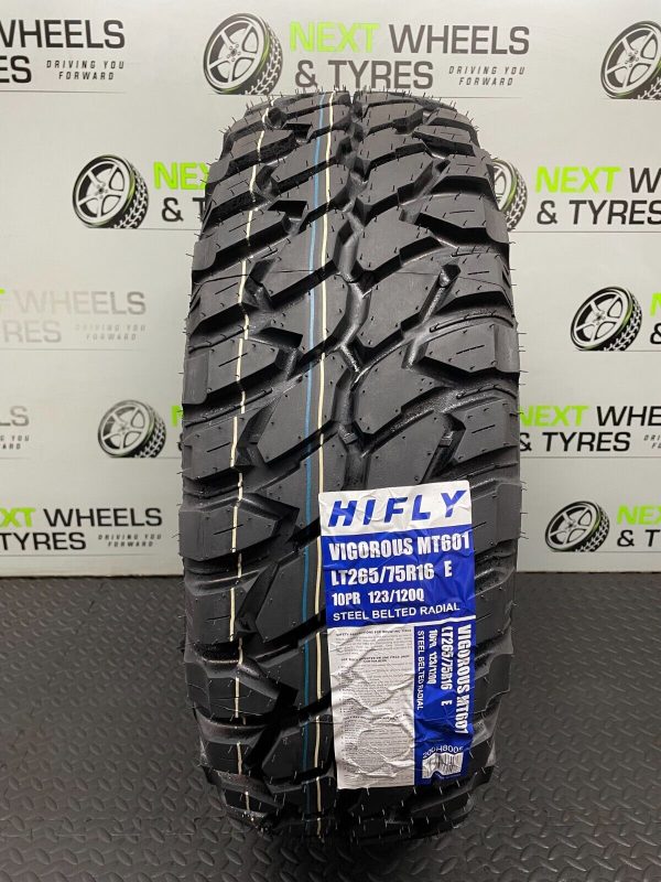 x1 265 75 16 LT265/75R16 123/120Q Hifly Mud Terrain New Tyre Off Road SUV 4X4