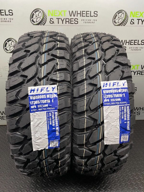 X2 265 75 16 LT265/75R16 123/120Q Hifly Mud Terrain 2X New Tyre Off Road SUV 4X4