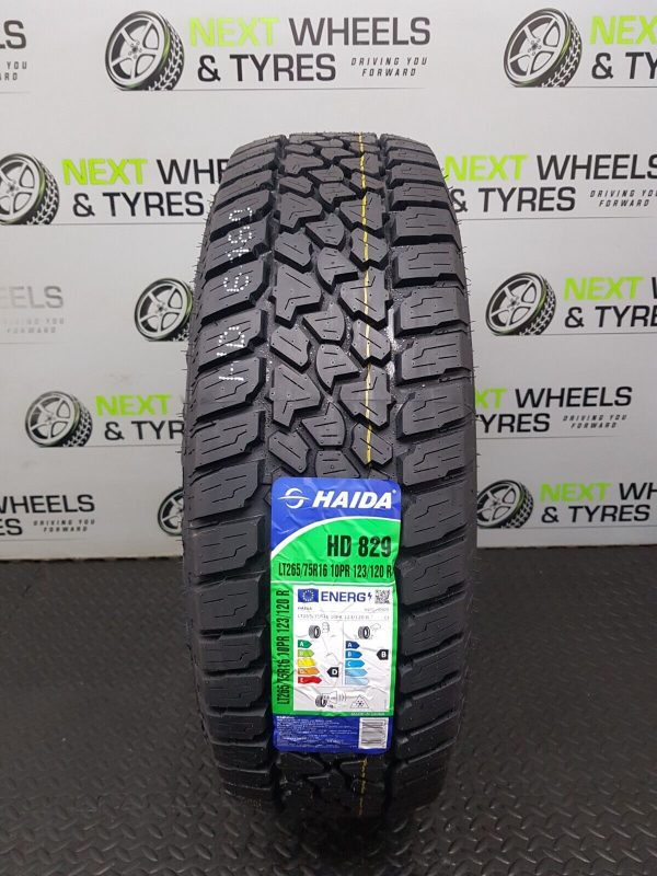 X1 265 75 16 265/75R16 120/123R HAIDA HD828 A/T All Terrain M+S NEW TYRE