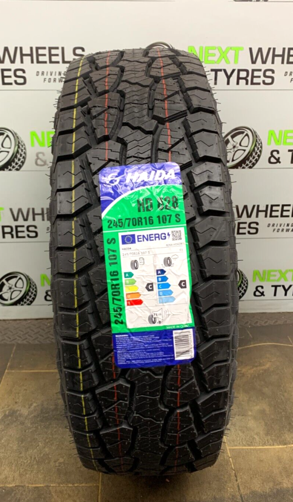 X1 245 70 16 245/70R16 107S HAIDA HD828 A/T All Terrain M+S NEW TYRE  FREE DEL