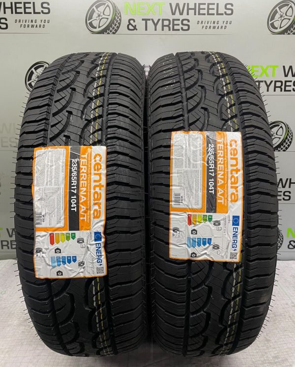 X2 235 65 17 235/65R17 CENTARA TERRENA M+S NEW TYRES A/T All Terrain 2X
