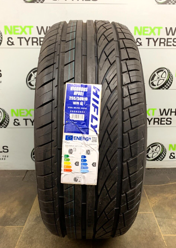 x1 255 50 19 255/50R19 107V M+S XL HIFLY HP801 All Weather New Tyres