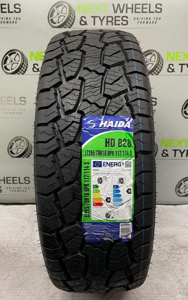 X1 265 70 16 265/70R16 117/114S HAIDA HD828 A/T All Terrain M+S NEW TYRE