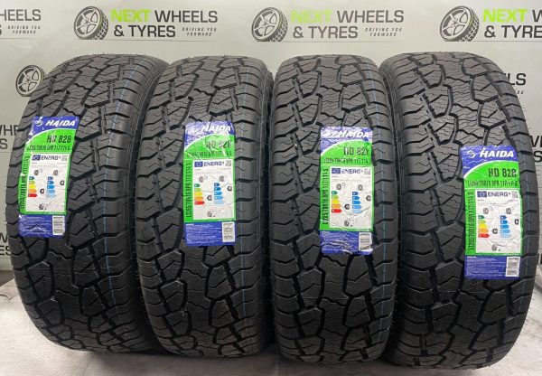 X4 265 70 16 265/70R16 117/114S HAIDA HD828 A/T All Terrain M+S NEW TYRES 4X
