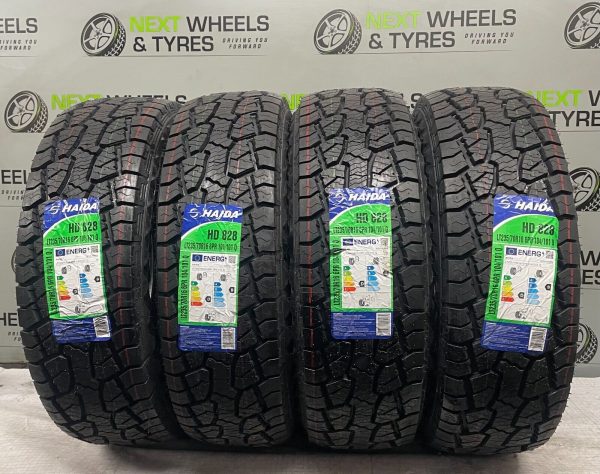 X4 235 70 16 235/70R16 104/101Q HAIDA HD828 A/T All Terrain M+S NEW TYRES 4X