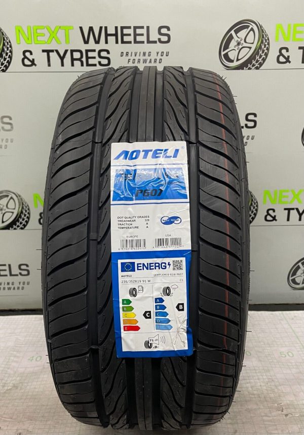 x1 235 35 19 235/35ZR19 91W AOTELI P607 NEW TYRE M+S