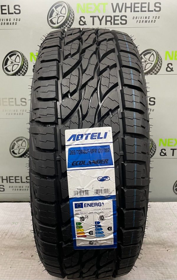 X1 265 70 16 265/70R16 121/118R AOTELI ECOLANDER A/T All Terrain M+S New Tyres