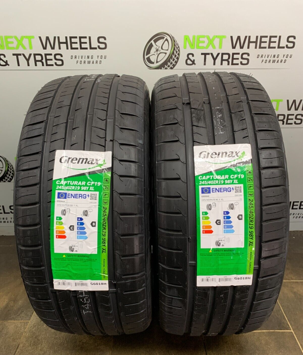 X2 245 40 19 245/40ZR19 98Y XL GREMAX NEW TYRE MIDRANGE AMAZING C B 69DB RATING