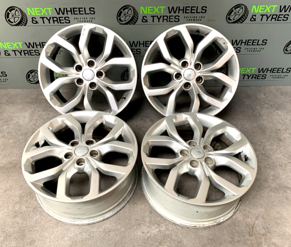 19" inch Land Rover Discovery 5 Genuine Used Alloy Wheels Silver (Set of 4)