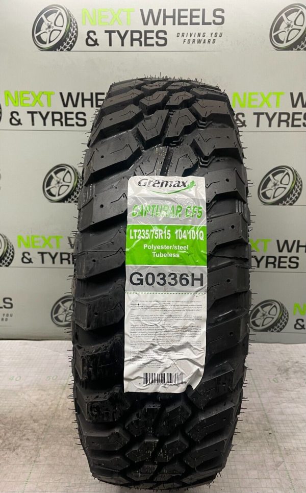X1 235 75 15 235/75R15 6PR 104/101Q GREMAX CF5 M/T Mud Terrain M+S New Tyres