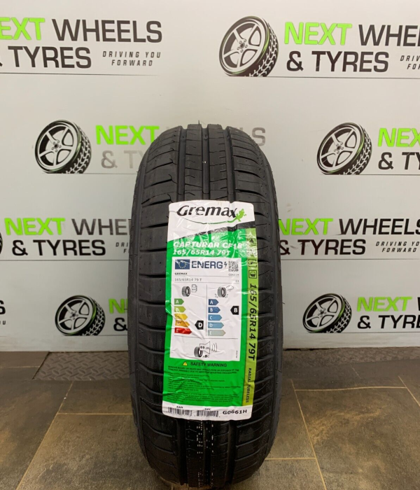 X1 165 65 14 165/65R14 79T GREMAX NEW TYRE MIDRANGE AMAZING RATING 'B' 69DB