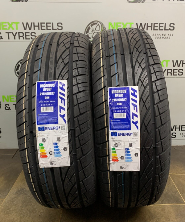 x2 215 60 17 215/60R17  96H HIFLY VIGOROUS HP801 M+S ALL WEATHER NEW TYRES