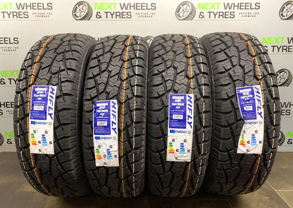 X4 245 70 16 245/70R16 107T HIFLY VIGOROUS ALL TERRAIN AT601  M+S  NEW TYRES