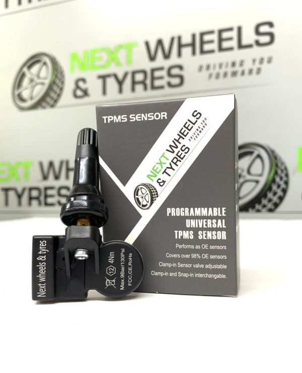 1x TPMS Universal Tyre Pressure Sensor (Rubber Valve) for Volvo
