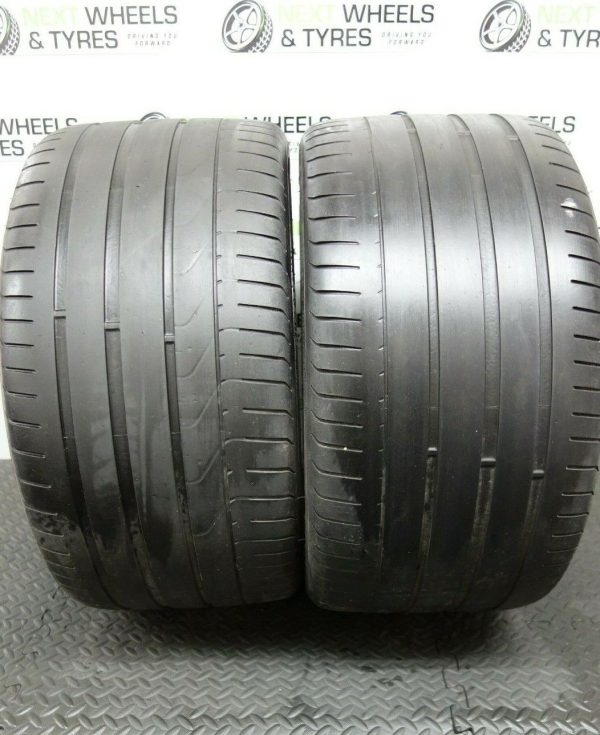 X2 305 30 20 305/30ZR20 103Y NO XL PIRELLI PZERO TYRES PAIR *4.3MM* (B145)