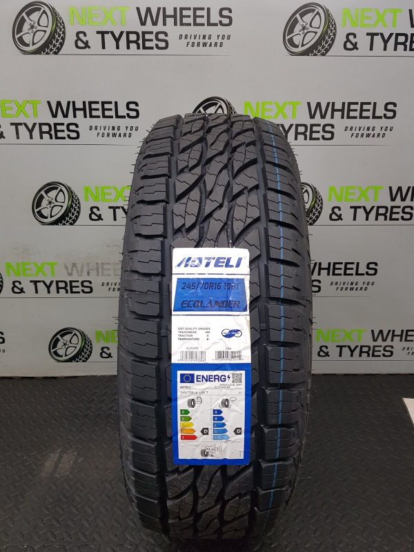 X1 245 70 16 245/70R16 106T AOTELI ECOLANDER A/T All Terrain M+S New Tyre