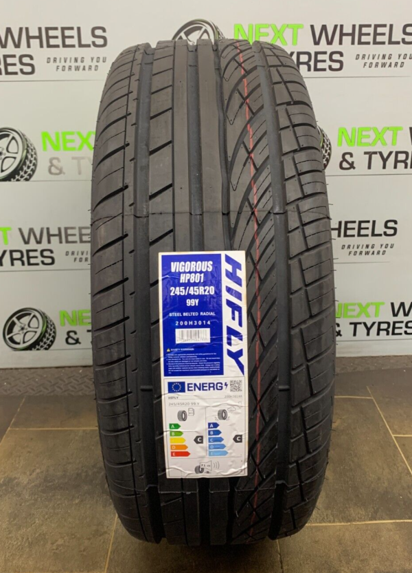 X1  245 45 20 245/45R20 99Y HP801 M+S  ALL WEATHER NEW TYRE 2454520