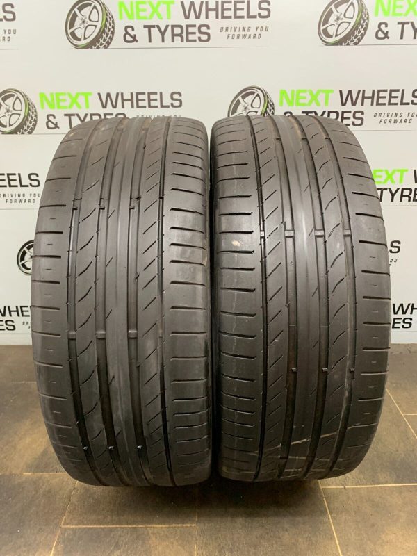 2x 235 45 20 Tyres (235/45 R20) Continental ContiSport 100V 5.5MM Cheap Tyres