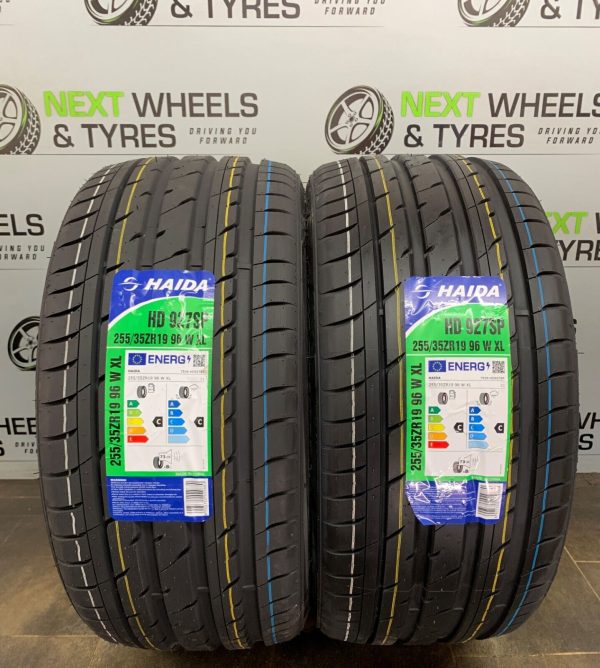 X2 255 35 19 255/35ZR19 96W XL HAIDA HD927 NEW TYRE AMAZING C C RATING! FREE DEL