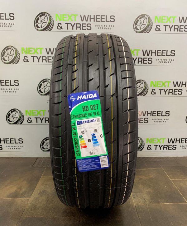 X1 275 40 22 275/40ZR22 107W XL HAIDA HD927 NEW TYRE AMAZING B RATING! FREE DEL