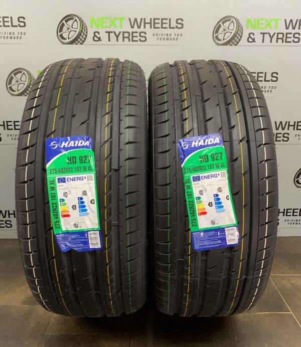 X2 275 40 22 275/40ZR22 107W XL HAIDA HD927 NEW TYRE AMAZING B RATING! FREE DEL