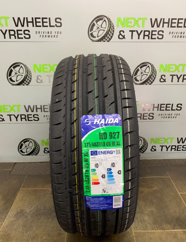X1 215 40 18 215/40ZR18 89W XL HAIDA HD927 NEW TYRE AMAZING C B RATING! FREE DEL