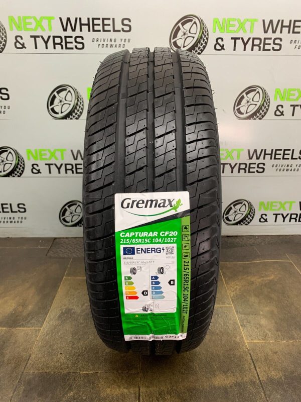 215 65 15C 215/65R15C 104/102T GREMAX NEW VAN TYRE MIDRANGE AMAZING RATING B!