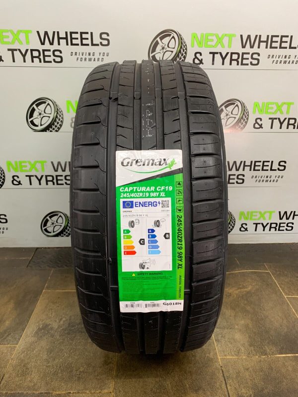 245 40 19 245/40ZR19 98Y XL GREMAX NEW TYRE MIDRANGE AMAZING C B 69DB RATING