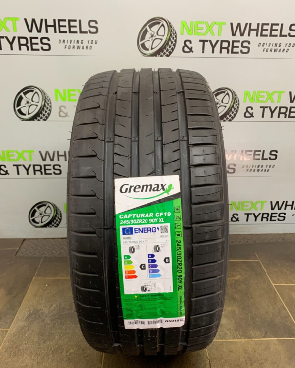 X1 245 30 20 245/30ZR20 90Y GREMAX NEW TYRE MID-RANGE AMAZING RATING C B 69DB