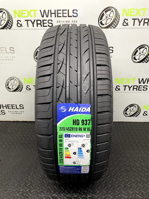X1 225 45 19 225/45ZR19 96W XL HAIDA HD937 M+S NEW TYRE AMAZING C B RATING!