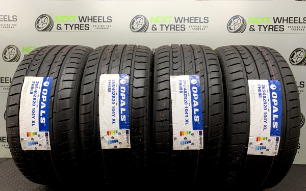 X4 265 40 20 265/40ZR20 104Y XL XL M+S OPALS FH18 NEW TYRES AMAZING C B RATING!