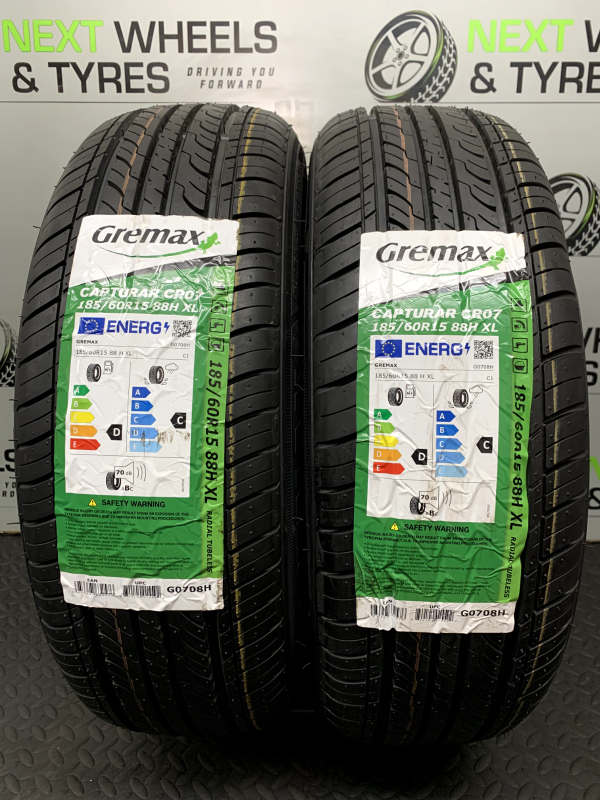 X2 185 60 15 185/60R15 88H XL GREMAX CR07 M+S  *FREE NEXT DAY DELIVERY* 2X