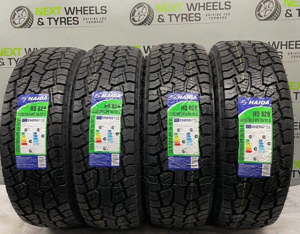 X4 235 75 15 235/75R15 104/101Q HAIDA HD828 A/T All Terrain M+S NEW TYRES 4X